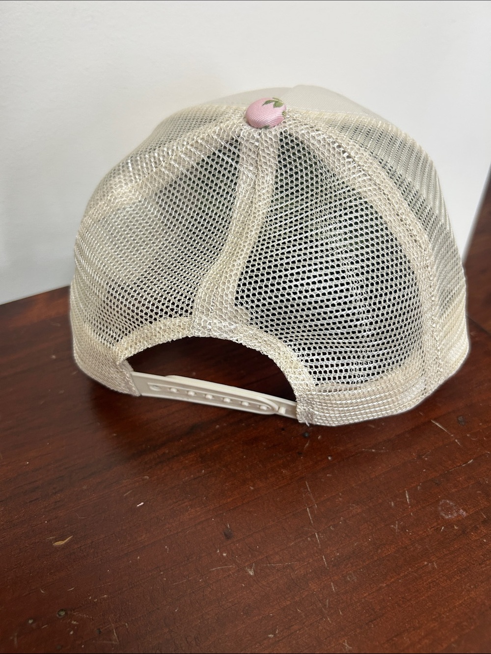 Zenana Darlin' Floral Baseball Cap - Pink/Cream - Picture 4 of 4